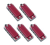 Armonica 10 Pezzi Di Collane Di Armonica 4 Fori 8 Note Adatte A Principianti Adulti(10PCS Red)
