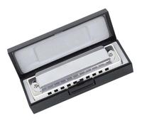 Armonica A 10 Fori Boccaglio C/Db/D/Eb/F Armonica Chiave Resina ABS Armonica Per Principianti Professionale Studenti armonica (Color : White Db)