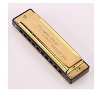 Armonica A 10 Fori C Tune Per Studenti Principianti Con Copertura In Acciaio Inossidabile Armonica Ad Ancia In Bronzo Fosforoso Armonica Strumento Musicale (Color : 02)