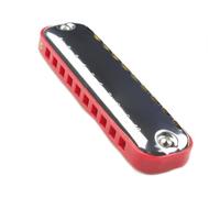 Armonica A 10 Fori Ovale In Chiave Di C. Può Essere Utilizzato Da Professionisti E Principianti armonica a bocca professionale (Color : R)