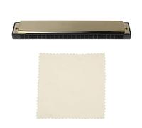 Armonica a 24 fori Chiave di C Suona l'armonica Tremolo(Golden)