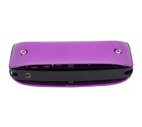 Armonica a 7 Fori Copre Due Armoniche, Armonica a 7 Fori Ottave di Note Mini Blues Studente Adulto Principiante Che Suona l'Armonica a Bocca Colorata Strumento a Fiato (Viola)