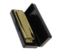 armonica a bocca 10 Fori Per La Chiave Dell'armonica In Do. Può Essere Utilizzato Da Studenti E Principianti (Color : Gold)