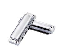 Armonica A Bocca A 10 Fori Con Tasti In Metallo Per Principianti(F)