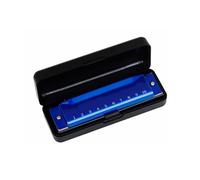 Armonica A Bocca A 10 Fori E 20 Note Colore Do Per Principianti Adulti Adatta Per Esercitarsi armonica Strumento Per Principianti(Blue)