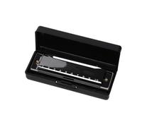 Armonica A Bocca A 10 Fori Strumento Professionale Per Principianti Da Insegnare E Praticare armonica Strumento Professionale(Black)