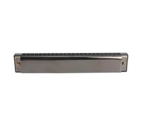 Armonica a bocca a 24 fori e 48 note in Do per principianti(Black)