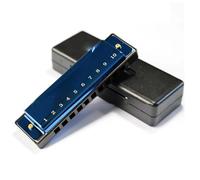 armonica a bocca Accessori Per Tremolo Per Armonica Durevoli Pezzi Di Ricambio Organetto Educativo Per Studenti (Color : Blue)