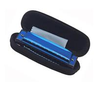 armonica a bocca Armonica A 10 Fori 20 Toni Arpa Diatonica Armonica A Bocca Professionale Per Studenti (Color : Deep Blue)