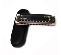 armonica a bocca Armonica A Bocca A 10 Fori Chiave Professionale Di ABCDEFG Strumenti Musicali Jazz Band Armonica A Bocca (Color : B Key)