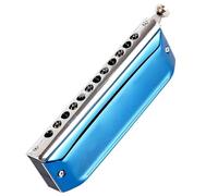 armonica a bocca Armonica Cromatica Esecutore Bocca Organo Arpa Chiave Di Do Strumenti Musicali 12 16 Fori 48 64 Tono (Color : 12-C)