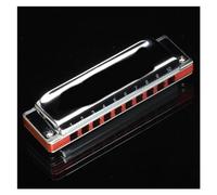 armonica a bocca Armonica Diatonica 10 Fori Chiave Per Armonica A Bocca Di Strumenti Musicali Professionali (Color : Key D)