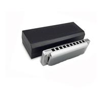 armonica a bocca Armonica Diatonica A 10 Fori Solist Folk Harp Bocca Armonica Chiave C Strumenti Musicali Professionali (Color : Key of Ab)