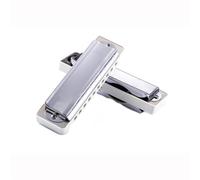 armonica a bocca Armonica Per Studenti, Armonica Professionale In Argento Durevole, Pettine Bianco, Accordatura Country (Color : Key of F)