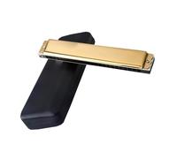 armonica a bocca Armonica Tremolo A 24 Fori AA# BCC# DD# EFF# GG# Armonica Armonica Armonica Tremolo Professionale (Color : Golden bD)