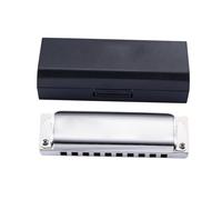 Armonica A Bocca Con Telaio In Metallo A 10 Fori Blues Armonica A Bocca Per Principianti A 10 Fori(DB Tone)