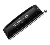 Armonica a bocca cromatica a bocca con cursore e chiave valore di Do 12 fori 48 toni strumento musicale professionale regalo