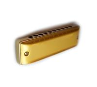 Armonica A Bocca In Alluminio Dorato Con Pettine In La Minore E Altri Toni Per Principianti E Strumenti A Fiato Per Adulti armonica Strumento Professionale(Key of G)
