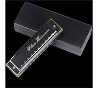 Armonica A Bocca In Chiave Di Do 10 Fori 20 Note Armonica A Bocca Strumento Musicale Per Principianti Melodica(Black)