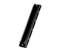 Armonica A Bocca In Do A 24 O 28 Fori Adatta Per La Pratica E L'esecuzione Professionale Degli Adulti armonica Strumento Professionale(24 Hole Black)
