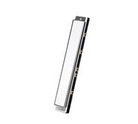 Armonica A Bocca In Do A 24 O 28 Fori Strumento Professionale Per Adulti Colorato E Pratico armonica Strumento Professionale(28 Silver)