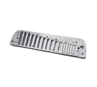 Armonica a bocca liscia C in alluminio con pettine in metallo, armonica a bocca per strumenti musicali veloci e palcoscenici per spettacoli di scena