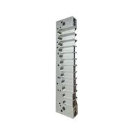 Armonica a bocca liscia in alluminio a 10 fori pettine per giocare facilmente e veloce facile da usare