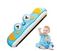 Armonica a bocca per bambini - Giocattolo per strumenti musicali per principianti | granchio Giocattolo per armonica a 16 fori stampato a fumetti per bam-bini piccoli, bambni, adulti, principianti e r