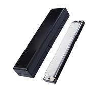 armonica a bocca Per I Principianti Professionisti Dell'armonica Che Praticano Lo Strumento Musicale Armonica Con Chiave C Armonica A 24 Fori (Color : Black)