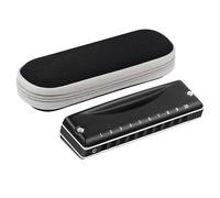 Armonica A Bocca Professionale Armonica Blues 10 Fori PaddyC Tune Per Principianti Professionale 10 Fori Blues Nero Opaco