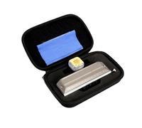 Armonica A Bocca Professionale Armonica Blues A 10 Fori Con Armonica A 12 Tasti Per Adulti Principianti(A)