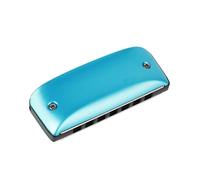 Armonica A Bocca Professionale Armonica Blues A 7 Fori Arpa Blues Strumento A Fiato Rosso/Verde/Viola/Blu/Rosa/Giallo Disponibile(Blue C)