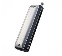 Armonica A Bocca Professionale Armonica cromatica 12 fori armonica a bocca arpa pettine ABS copertura in acciaio inox accordatura solista professionale