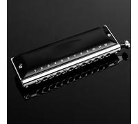 Armonica A Bocca Professionale Armonica Cromatica Nera A 12 Fori E 48 Toni In Chiave Di Do Per Principianti E Giocatori Professionisti