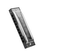 Armonica A Bocca Professionale Armonica Diatonica Blues 12 Tasti 10 Fori 20 Note Scatola Per Principianti(Key of A)