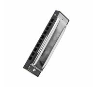 Armonica A Bocca Professionale Armonica Diatonica Blues 12 Tasti 10 Fori 20 Note Scatola Per Principianti(Key of G)