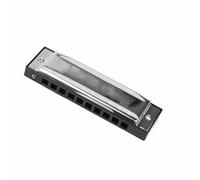 Armonica A Bocca Professionale Armonica Diatonica Blues 12 Tasti 10 Fori 20 Note Scatola Per Principianti(Key of F)