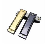 Armonica A Bocca Professionale Armonica Portatile A 10 Fori Con Chiave In Do E Custodia In Metallo Per Principianti Per Insegnare La Scala Diatonica(5)