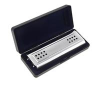 Armonica A Bocca Professionale Armonica Tremolo Professionale A 24 Fori In Argento C&G A Doppia Faccia Per Principianti Adulti
