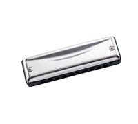 armonica a bocca professionale Chiave Per Armonica A Bocca Per Arpa Blues A 10 Fori Di Strumento Musicale C/D/E/F/G/A/Bb Per Principianti Con Coperchio In Nastro(A)