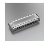 armonica a bocca professionale Foro Tondo Armonica Diatonica A 10 Fori Pettine In Plastica In Alluminio Accordatura Maggiore Naturale Minore(Minor Bb)