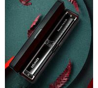 Armonica a bocca tremolo SELINER-24 fori, modello Waltz con corpo in metallo, scatola di conservazione nera, regalo perfetto per musicisti principianti e amanti della musica, armonica in tonalità Do T