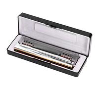 Armonica a chiave C, Chiave G con scatola Strumenti musicali a doppia faccia Armonica a bocca antiruggine, Studenti di musica per bambini Amanti dell'armonica Bambini