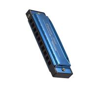 Armonica A Chiave Diatonica In Do Con Ance In ABS Design Superficie A Specchio Armonica A 10 Fori Per Principianti Armonica Strumento Musicale (Color : 02)