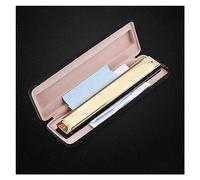 Armonica A Ottava 28 Fori Chiave C Dorata Strumento A Fiato Professionale Per Principianti Armonica Strumento Musicale