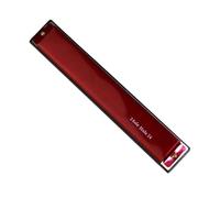 Armonica A Ottava A 24 Fori In Do Con Custodia In Metallo In 3 Colori Armonica(Red)