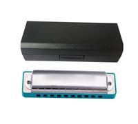 Armonica Armonica A 10 Fori Per Insegnare Il Blues Agli Adulti Principianti Professionale Per Adulti Strumento A Dieci Fori(Blue,G)