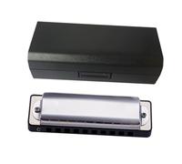 Armonica Armonica A 10 Fori Per Insegnare Il Blues Agli Adulti Principianti Professionale Per Adulti Strumento A Dieci Fori(Black,BB)