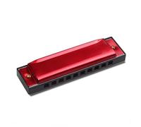 Armonica Armonica A Bocca A 10 Fori C Per Principianti Musicali Istruzione Tre Colori Opzionali(Red)
