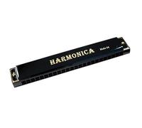 Armonica Armonica A Bocca A 24 Fori Tipo C Per Principianti E Adulti Per Esercitazioni Professionali(Black)